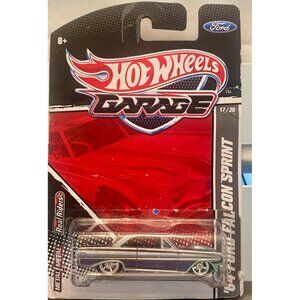 Hot Wheels Garage 64 Ford Falcon Sprint Die-Cast Car Metal/Metal Real Riders